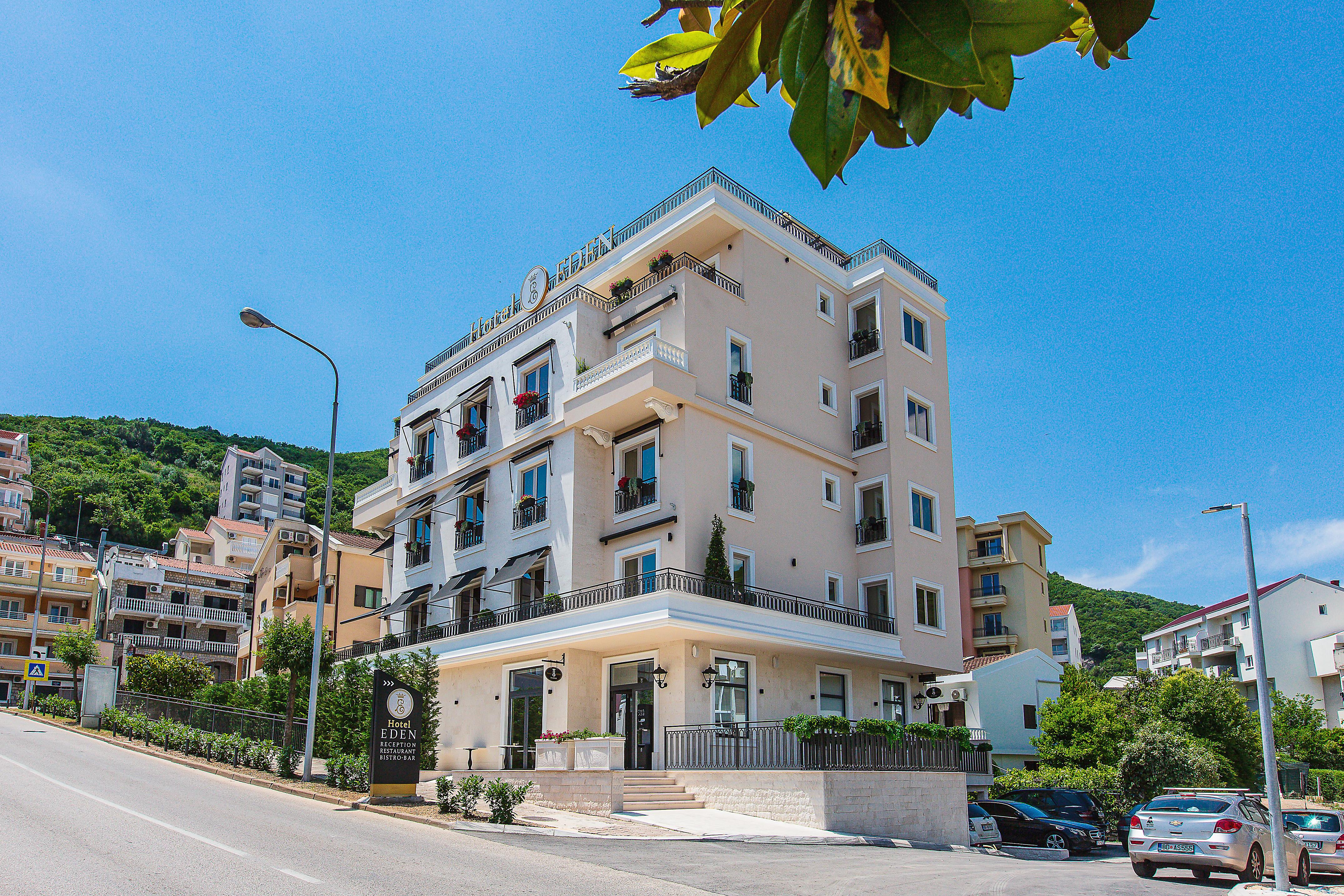 Hotel Crown Будва Экстерьер фото